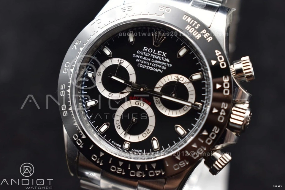 Black And Case Daytona SS V3 Clean 116500 904L Dial Bracelet 4130 0110